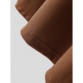 Mens Solid Large Pocket Short Sleeve T-Shirt