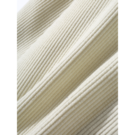 Mens Japanese Wave Print Contrast Patchwork Corduroy Long Sleeve Shirts Winter