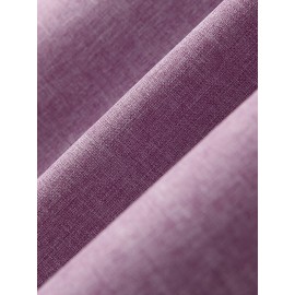 Mens Solid Stand Collar Chest Pocket Short Sleeve Shirt