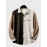 Mens Contrast Patchwork Texture Lapel Cotton Long Sleeve Shirts Winter