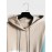 Mens Irregular Color Block Patchwork Kangaroo Pocket Drawstring Hoodies Winter