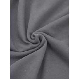 Mens Contrast Patchwork Japanese Print Loose Crew Neck Pullover Sweatshirts Winter