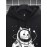 Mens Cartoon Astronaut Cat Print Kangaroo Pocket Drawstring Hoodies Winter